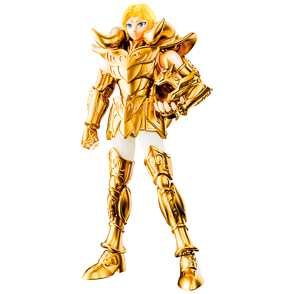 Actionfigur, Goldene Rüstung, Blonde Figur, Bewegliche Gelenke, Helm