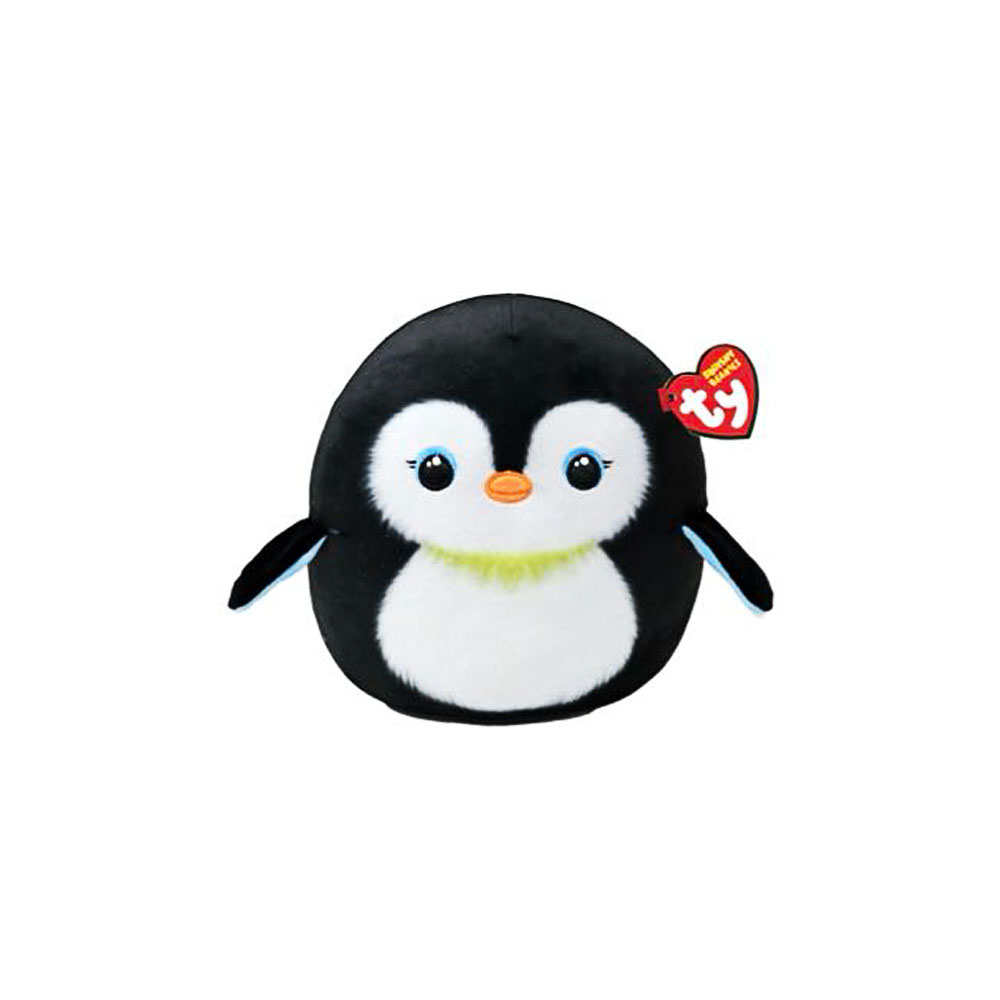 Ty Squishy Beanies, Neve, Pinguin, ca 25 cm