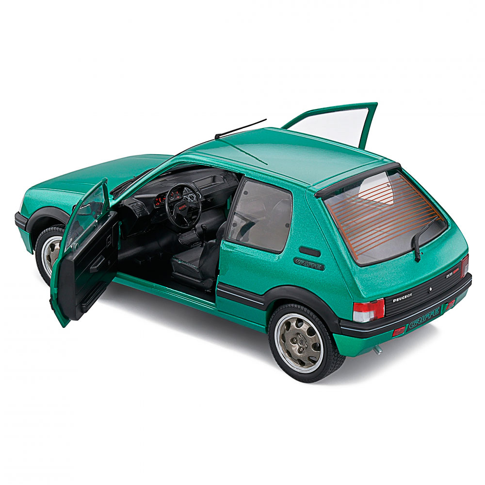 Solido, Peugeot 205 GTI Griffe, grün, 1:18