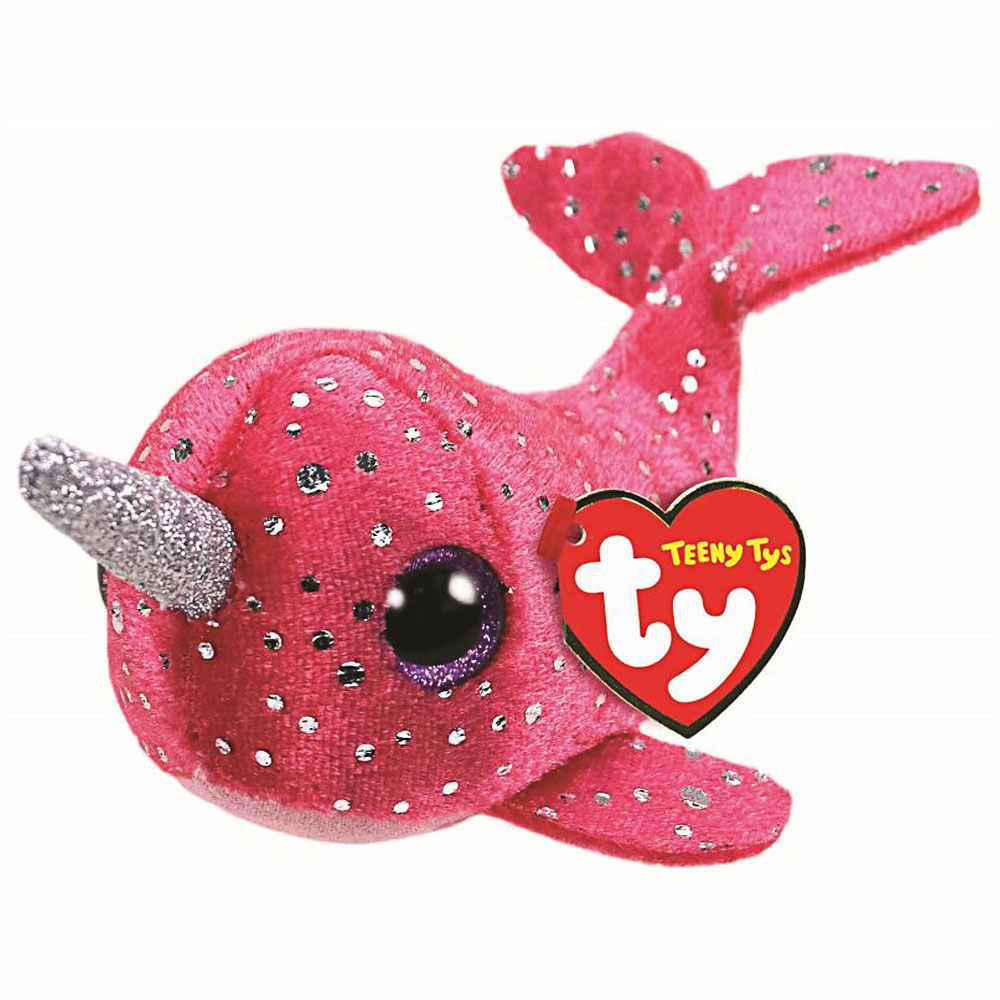 TY Teeny Ty, Nelly, Narwal, ca 10 cm