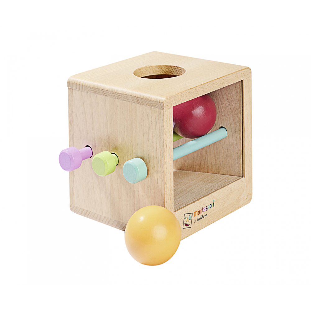 Eichhorn, Montessori Box mit Kugeln Eichhorn, Montessori Box mit Kugeln