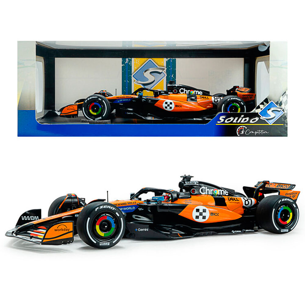 Solido, McLaren MCL39 #81 GP Monaco orange, 1:18