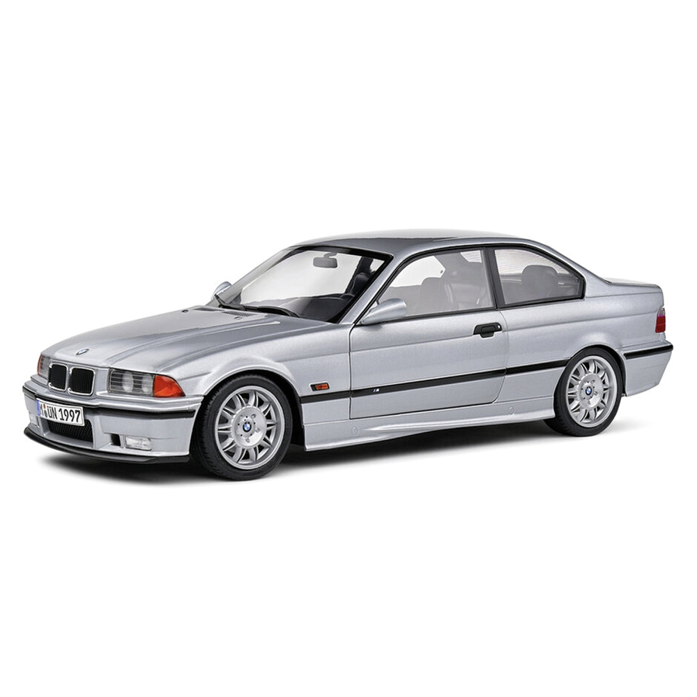 Solido, BMW E36 M3 Coupe 1990 silber, 1:18