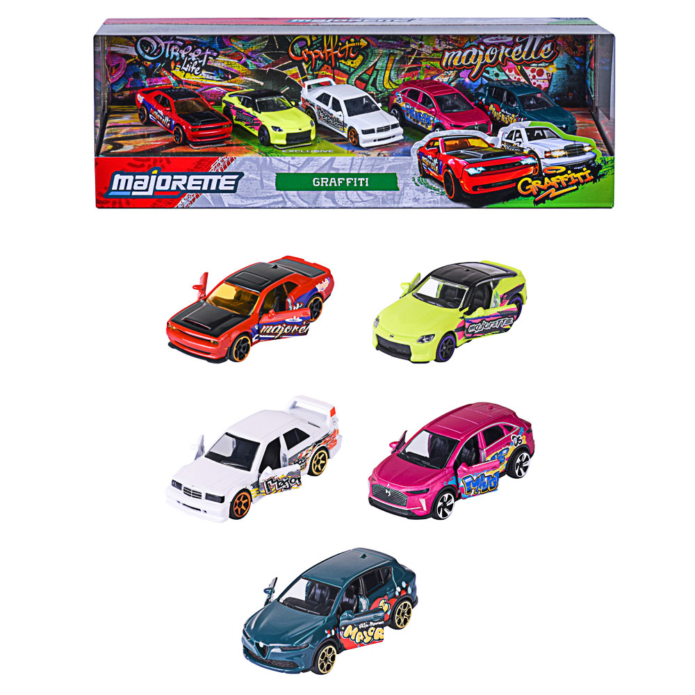 Majorette, Graffiti 5 Pieces Giftpack