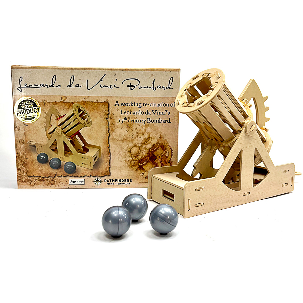 Kugelbahn, Holzspielzeug, Kugelbahn-Katapult, Wissenschaftsspiel, Geduldsspiel