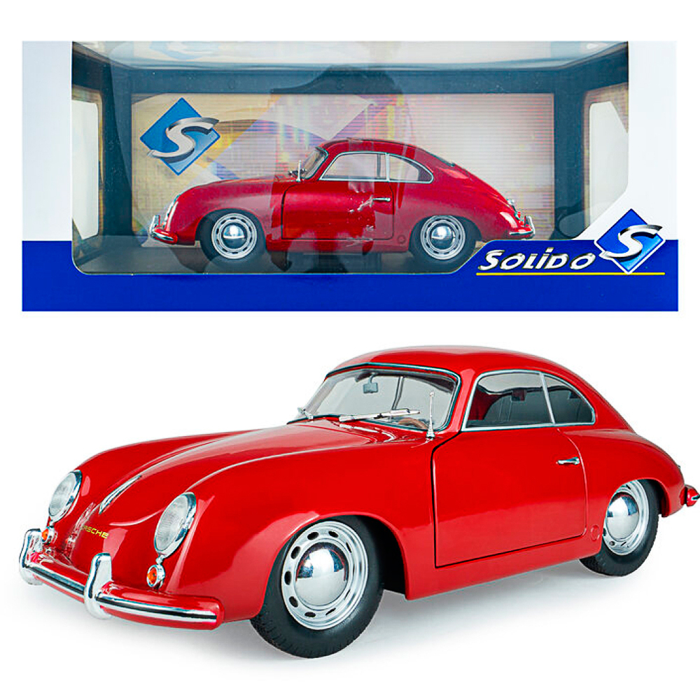 Solido, Porsche 356 Pre-A rot, 1:18
