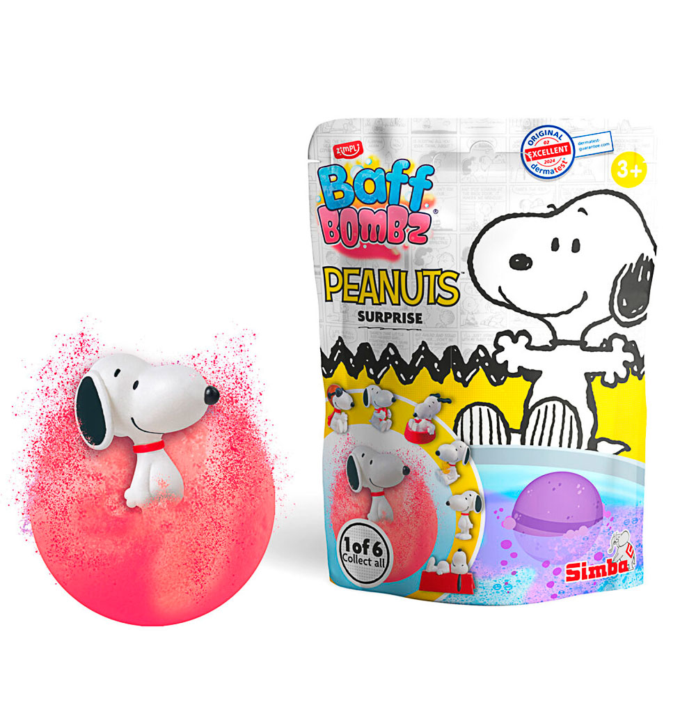 Snoopy, Grobballon, Schaumball, Peanuts, Überraschungsspielzeug