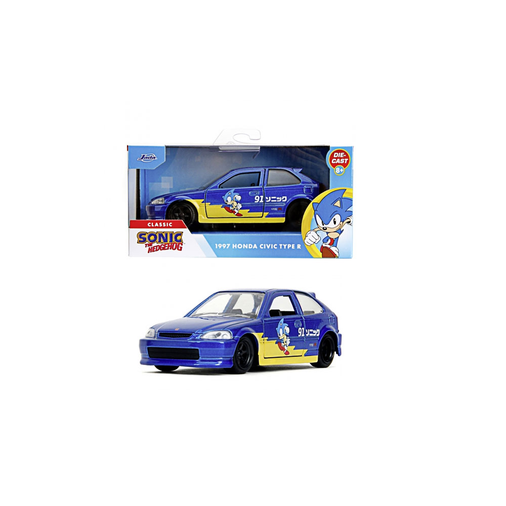 Jada, Sonic 1997 Honda Civic Type-R 1:32