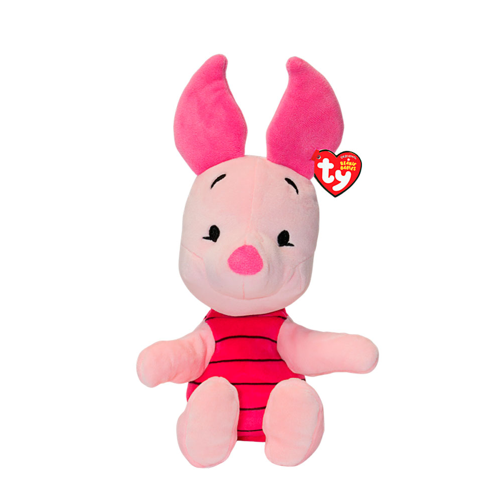 Ty Beanie Babies, Winnie the Pooh, Piglet, ca 15 cm