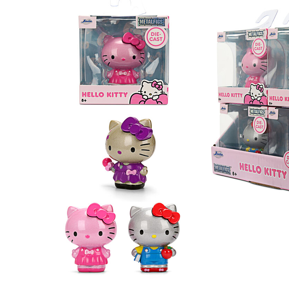 Jada, Hello Kitty Figure 2,5" Welle 1, 3fach sortiert