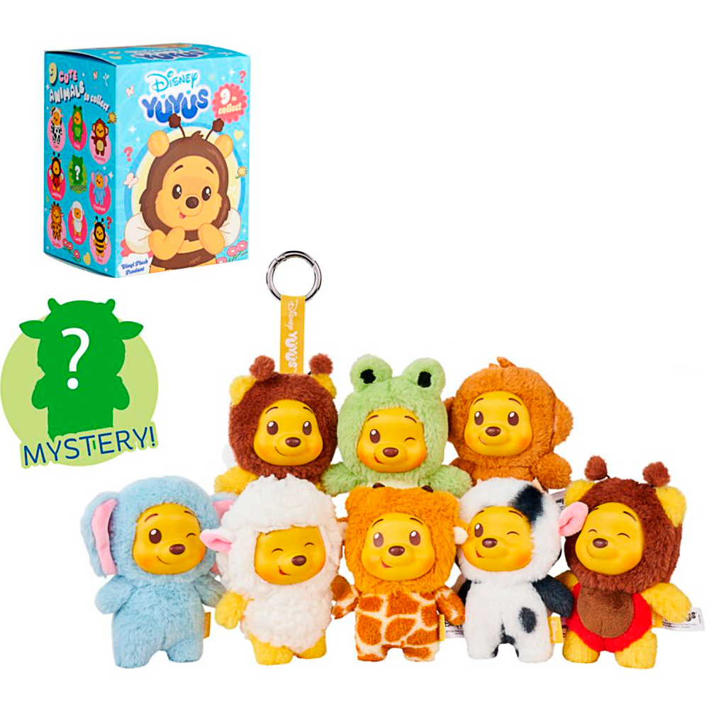 Disney, Yums, Plush, Figurines, Keychain