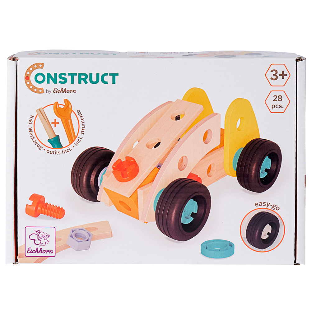 Konstruktion, Bausatz, Holz, Wagen, Bausteine