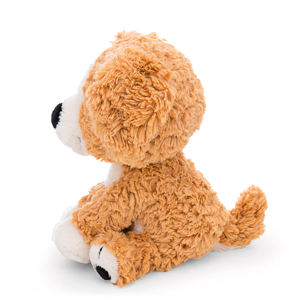 Nici, Kuscheltier sitzender Hund, braun,  ca 20 cm