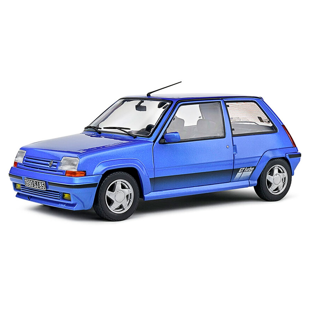 Solido, Renault 5 GT Turbo MK2 blau,  1:18