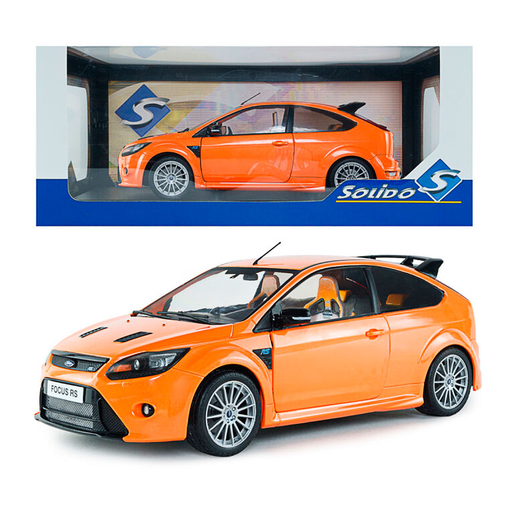 Solido, Ford Focus RS MKII orange 2009,  1:18