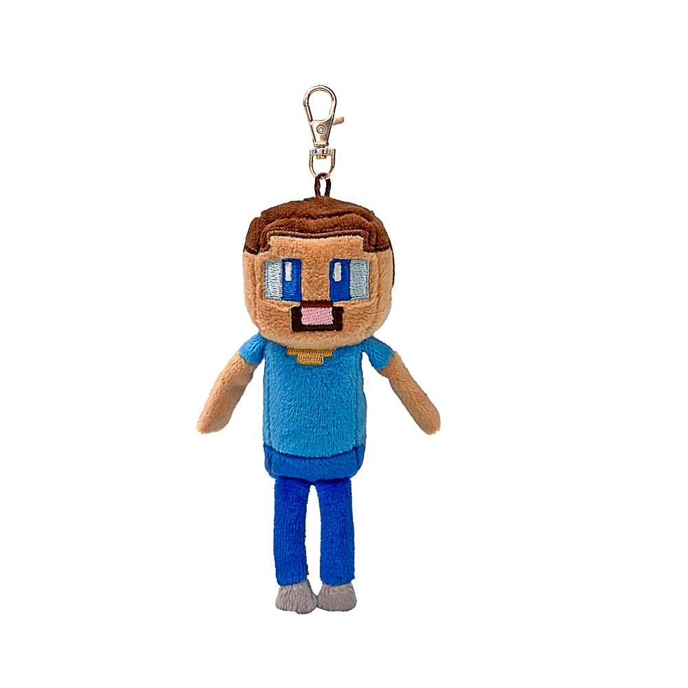 TY, Beanie Babies, Minecraft, Steve, Clip,  ca 10 cm