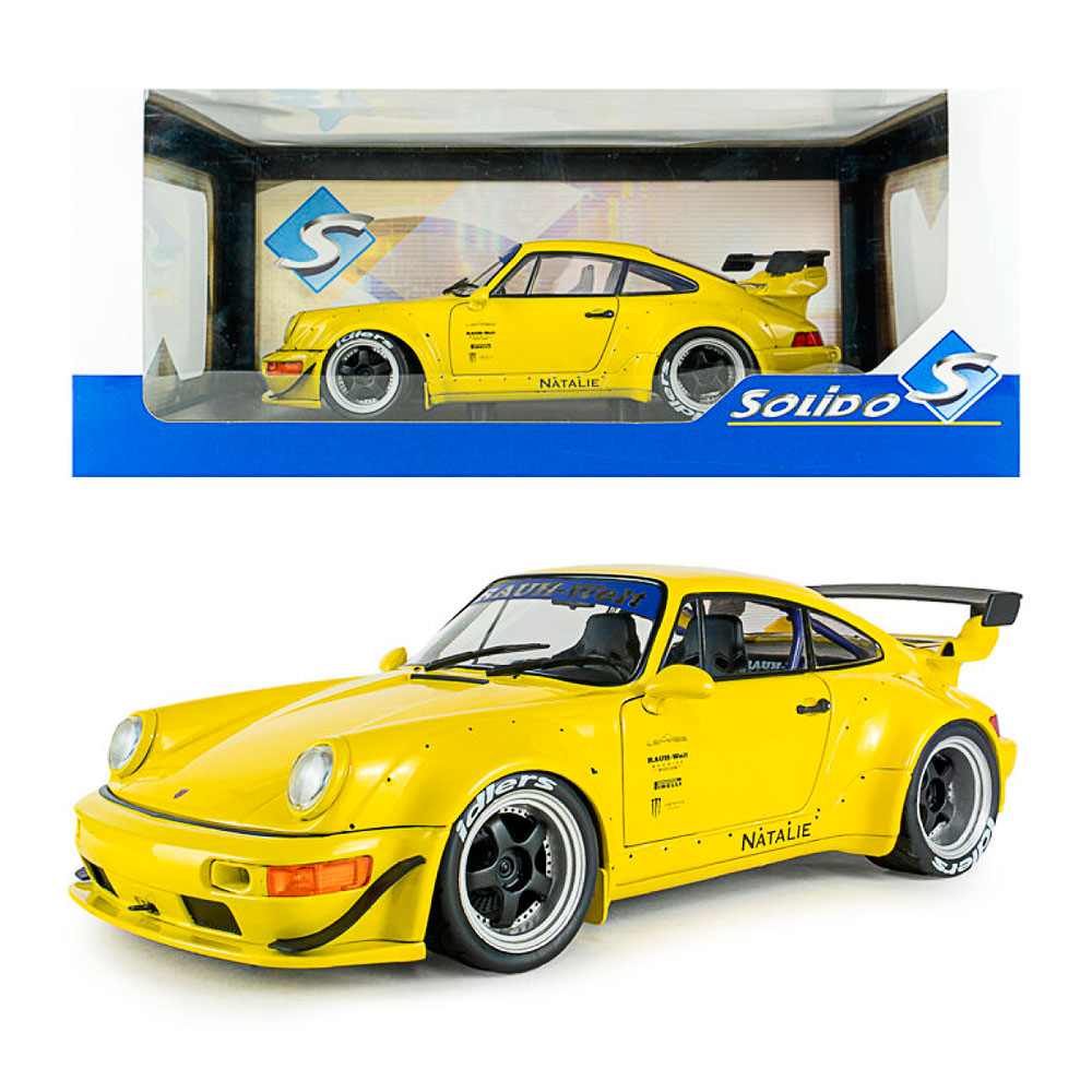 Solido, Porsche RWB Natalie 2023 gelb, 1:18