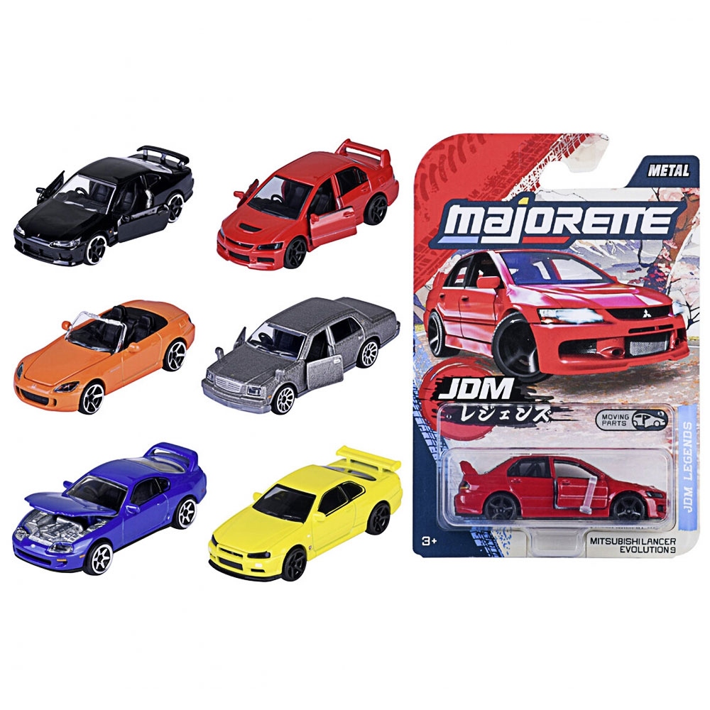 Majorette, JDM Legends Premium Cars,  6fach sortiert