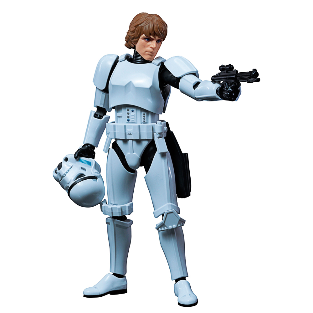 Actionfigur, Trooper, Stahlrüstung, Helm, Blau