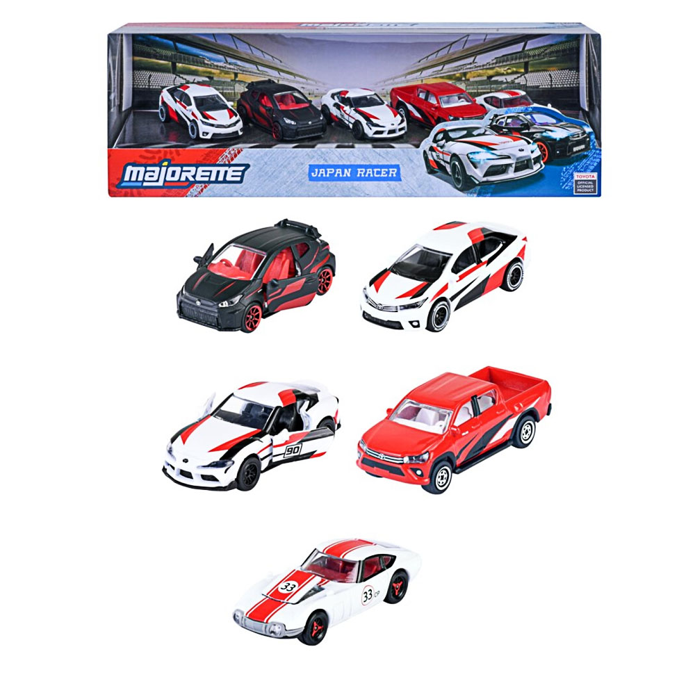 Majorette, Japan Racer 5 Pieces Giftpack Majorette, Japan Racer 5 Pieces Giftpack