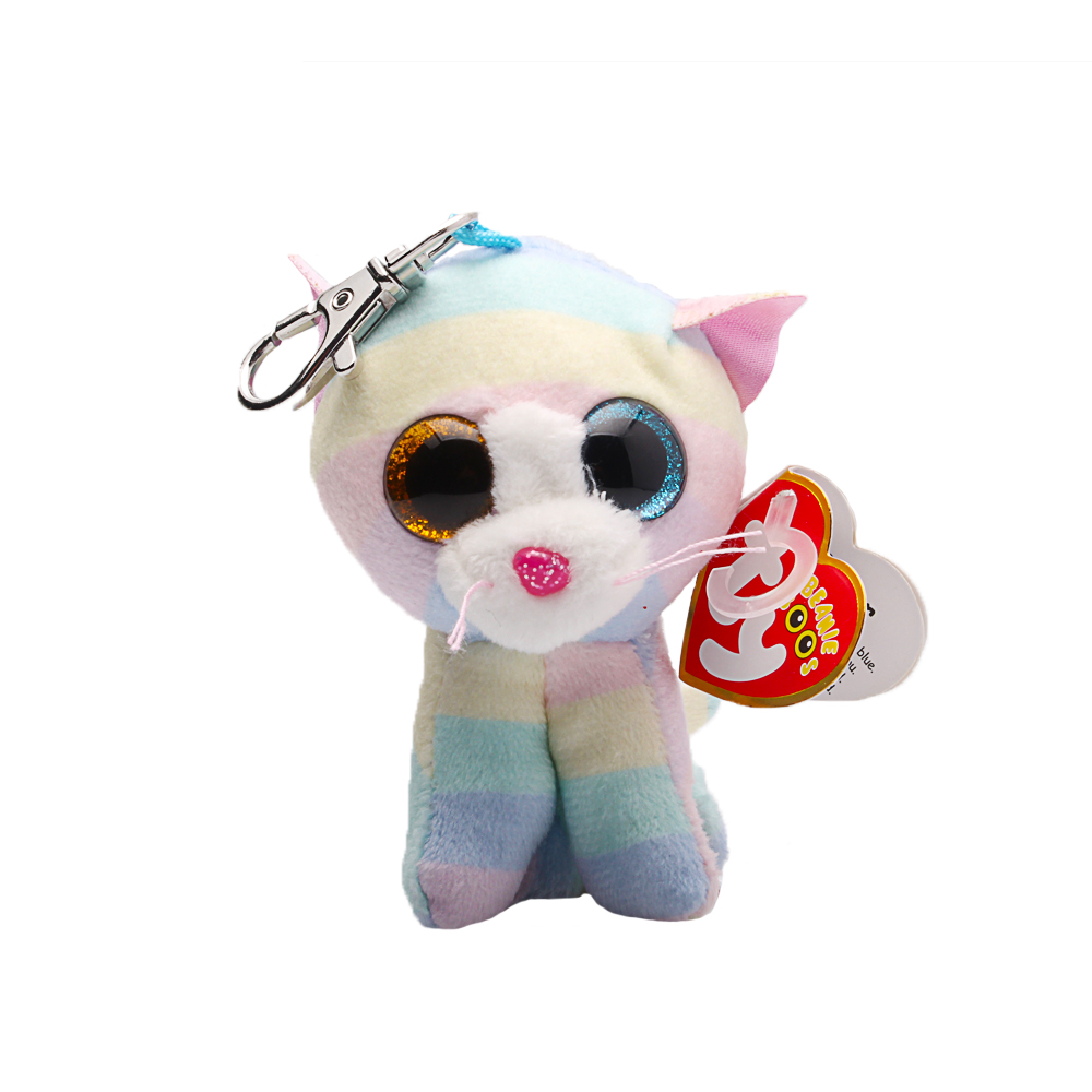 TY Beanie Boo's Clip, "Heather", Katze, ca 10 cm.