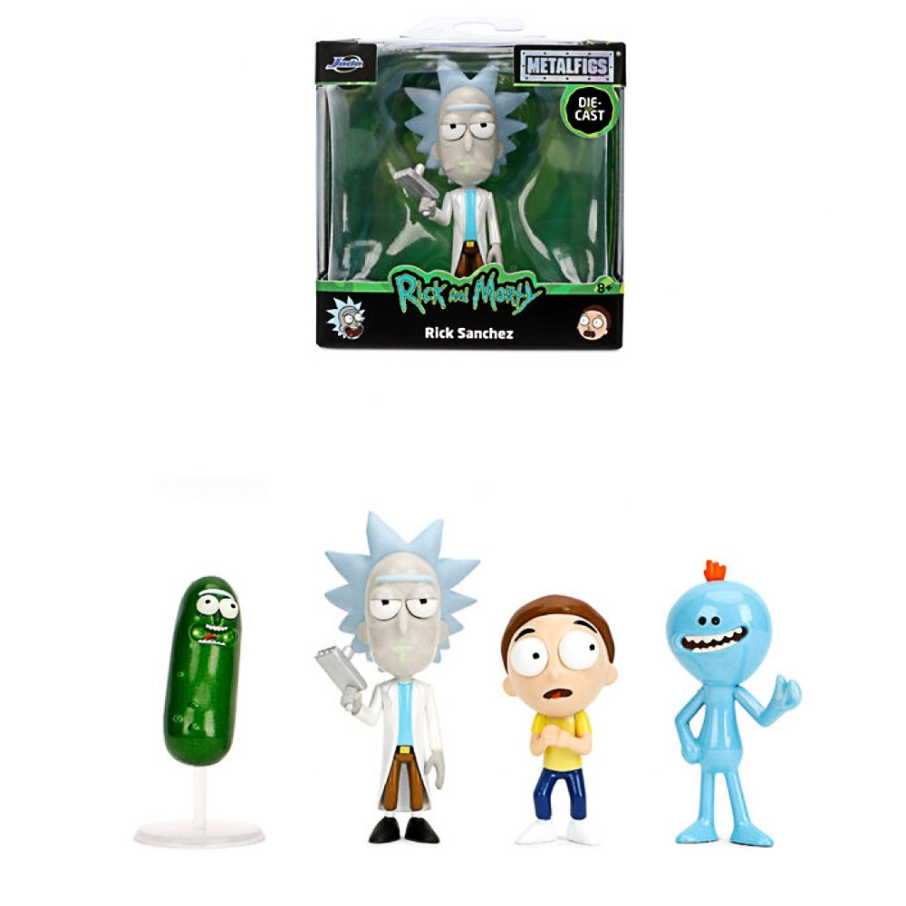 Jada, Rick and Morty Figures 2,5", Welle 1, 4fach sortiert
