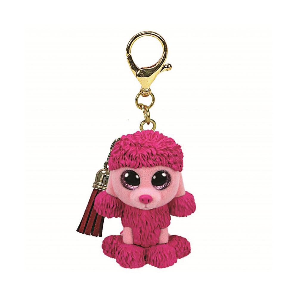 TY Mini Boos Clip, Patsy, Pudel, ca 5 cm