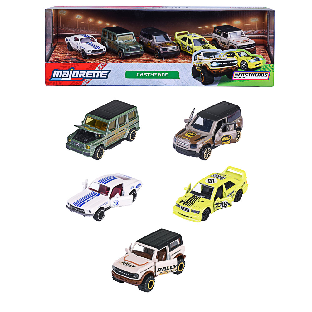 Majorette, CastHeads 5 Pieces Giftpack