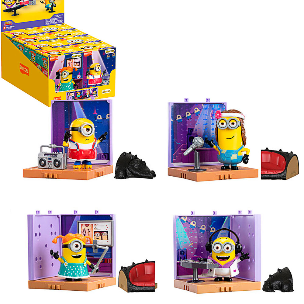 Dickie Toys, Blokees Figures, Minions Celebration Party, Kevin