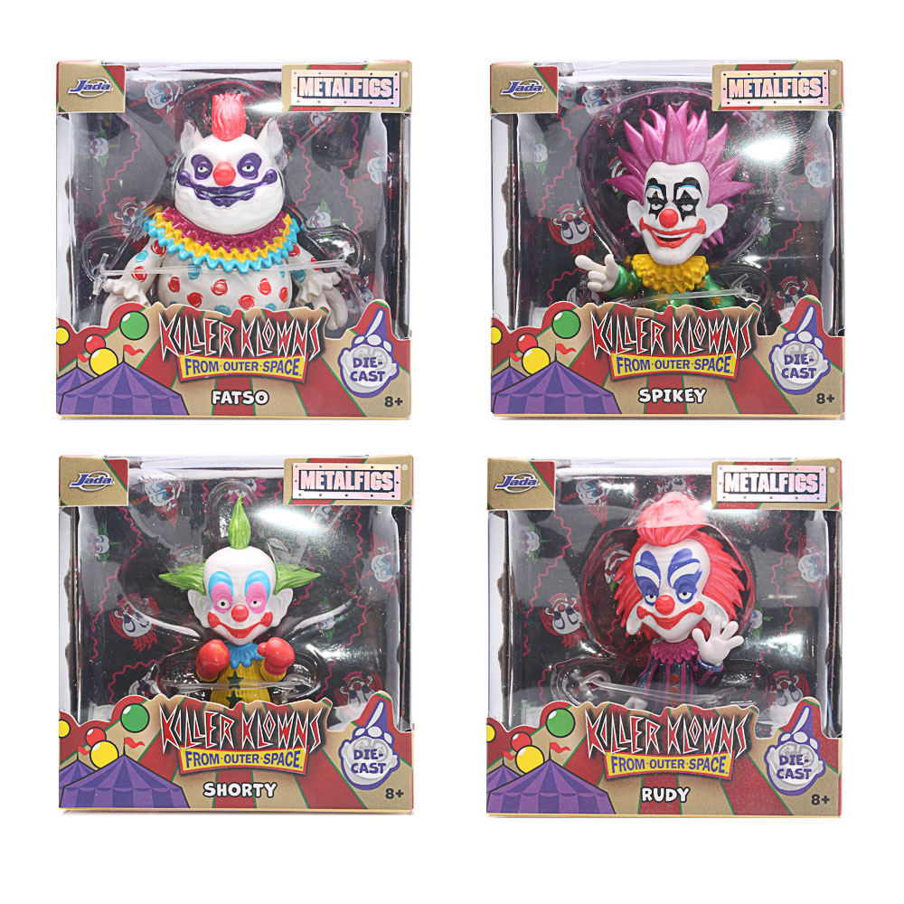 Jada, Killer Klowns Figures 2,5", Welle 1, 5fach sortiert