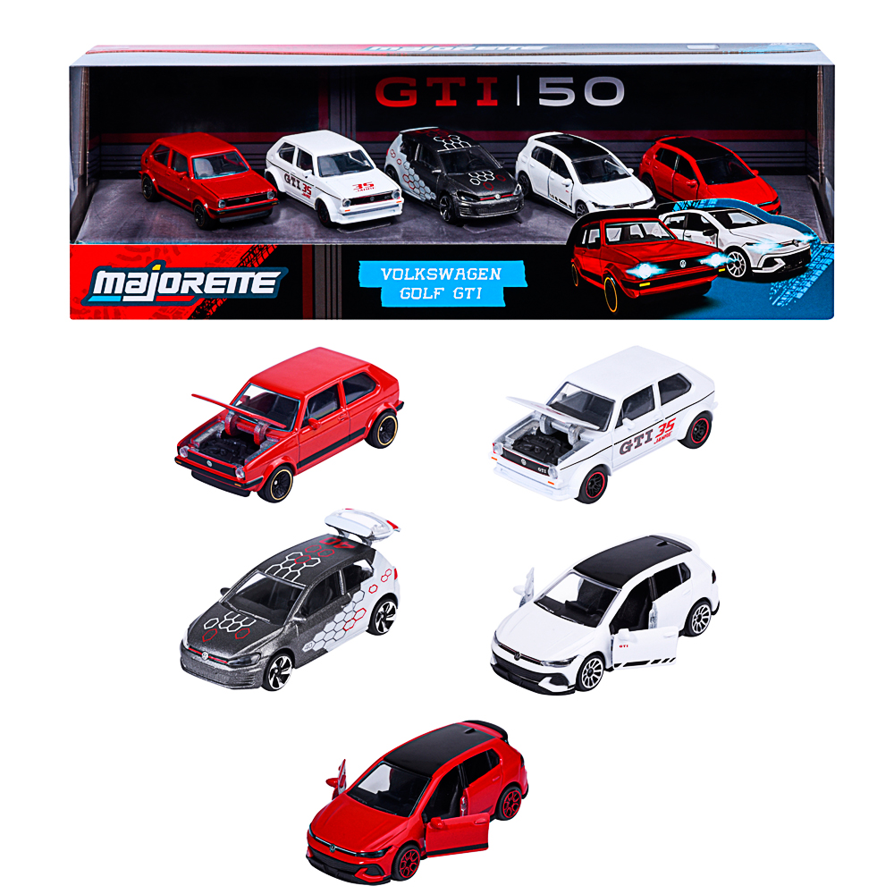 Majorette, Golf GTI 5 pieces Giftpack
