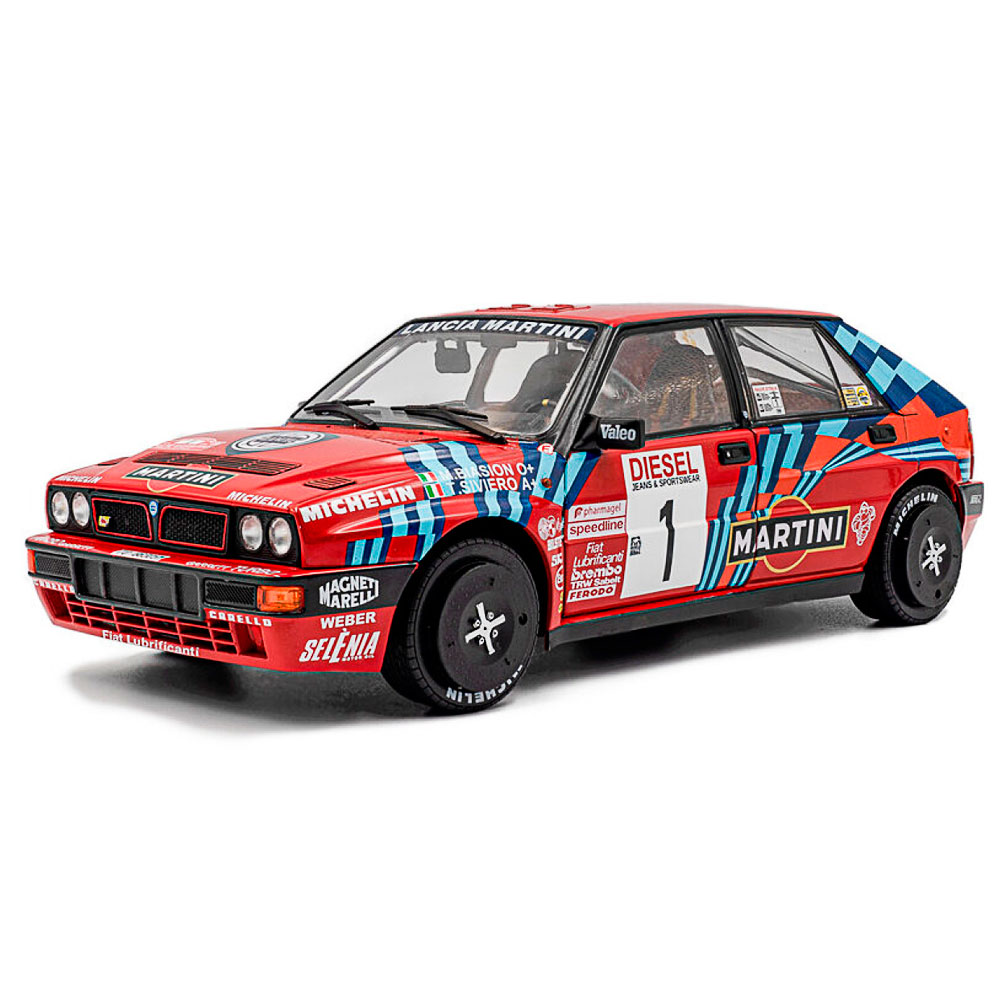 Solido, Lancia Delta HF Integrale #1 rot, 1:18