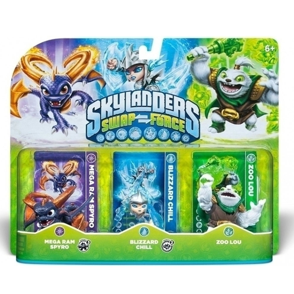 019947raQV8ex9IiBHK SKYLANDERS SWAP FORCE Triple Pack B (3 Figuren)