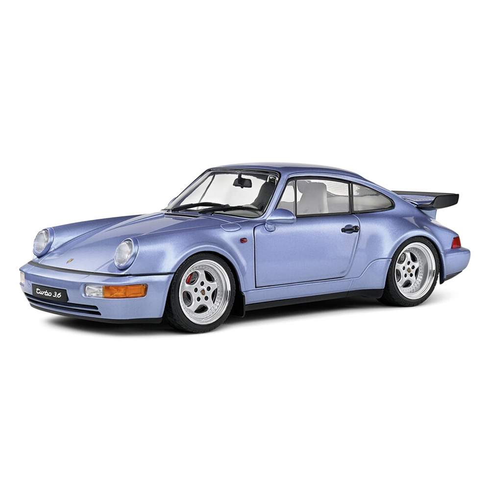 Solido, Porsche 911 (964) Turbo 1990 blau, 1:18