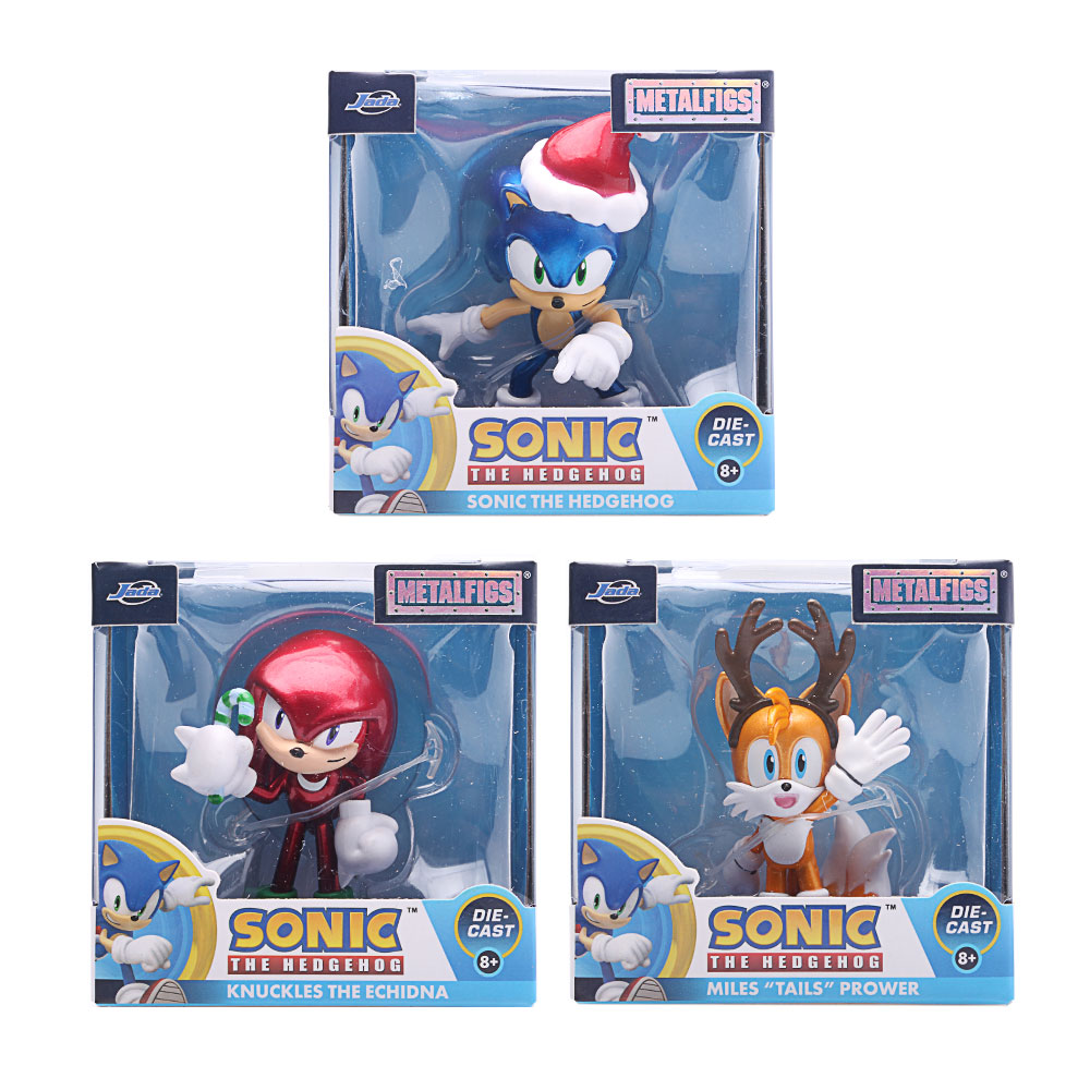Jada, Sonic Holiday Figures 2,5", Welle 2, 3fach sortiert