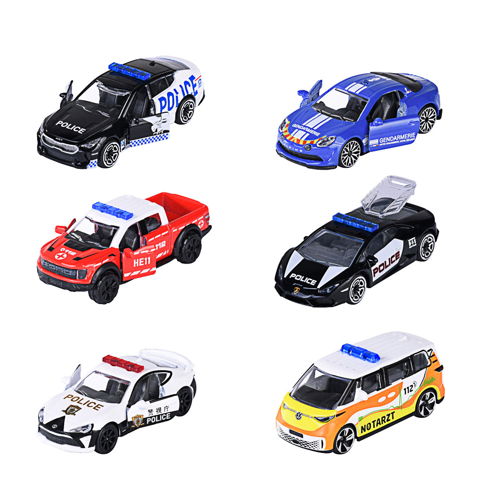 Majorette, Rescue World Premium Cars,  6fach sortiert