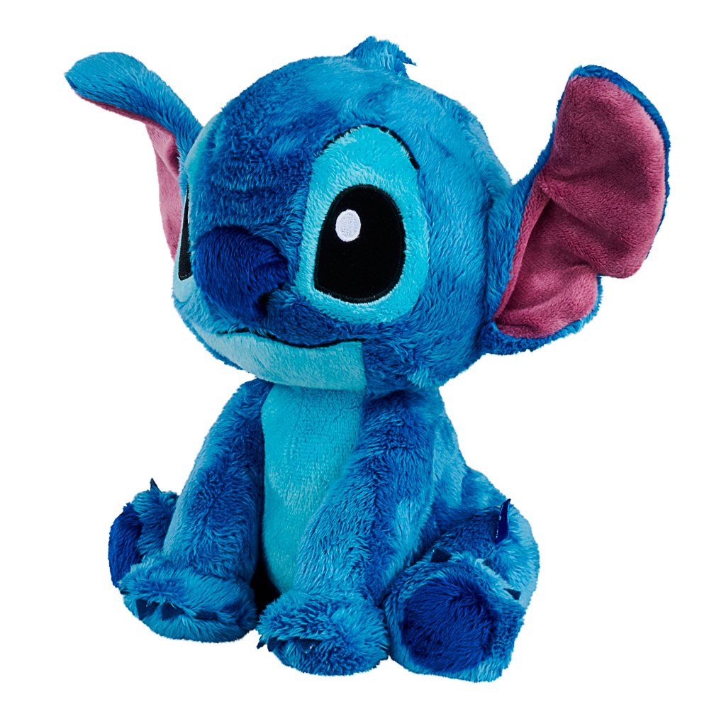 plush, stofftier, blau, stich klein