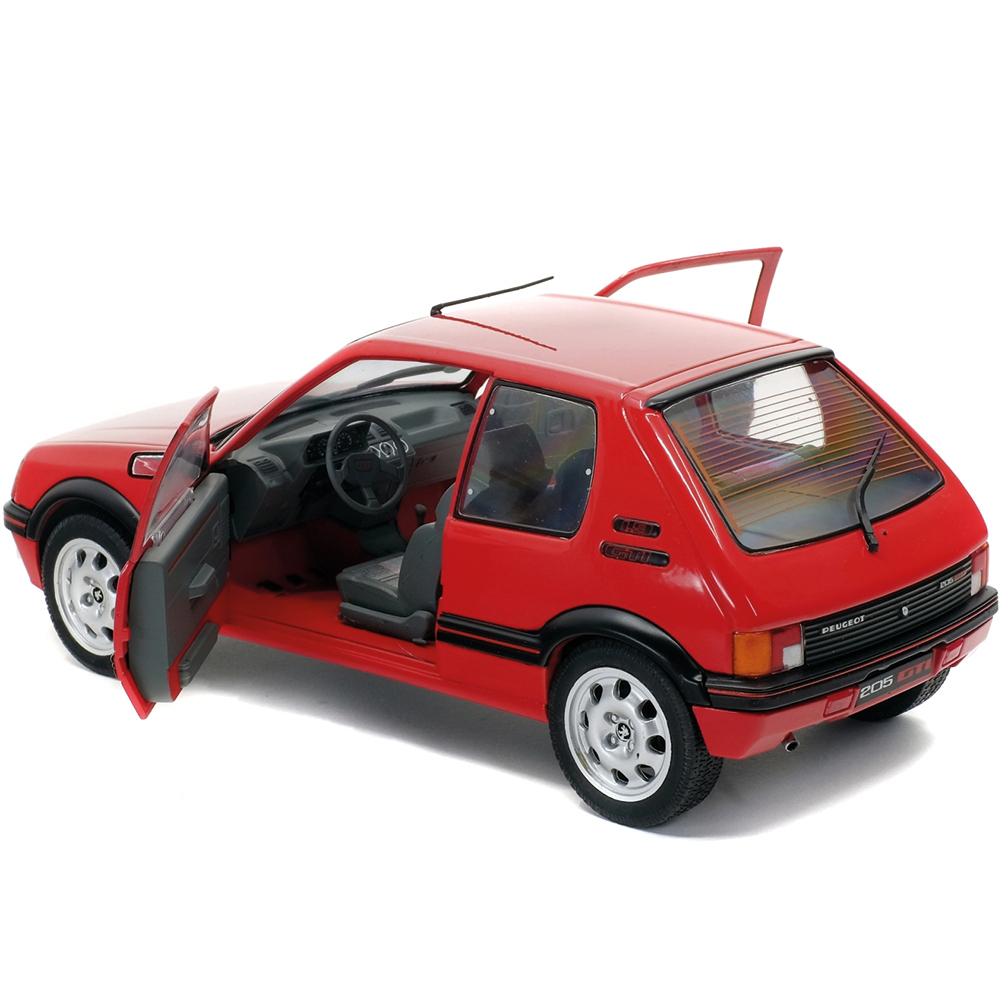 Solido,Peugeot 205 GTI MK1 1985, rot, 1:18