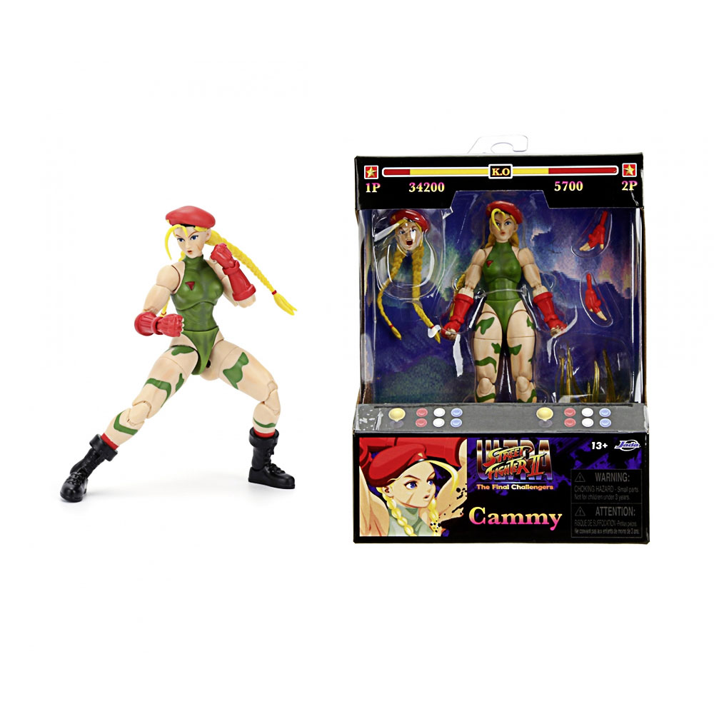 Jada, Street Fighter II Cammy 6" Figure