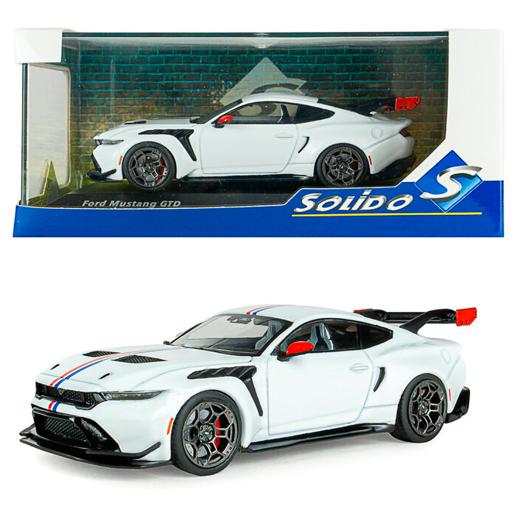 Solido, Ford Mustang GT weiß,  1:43