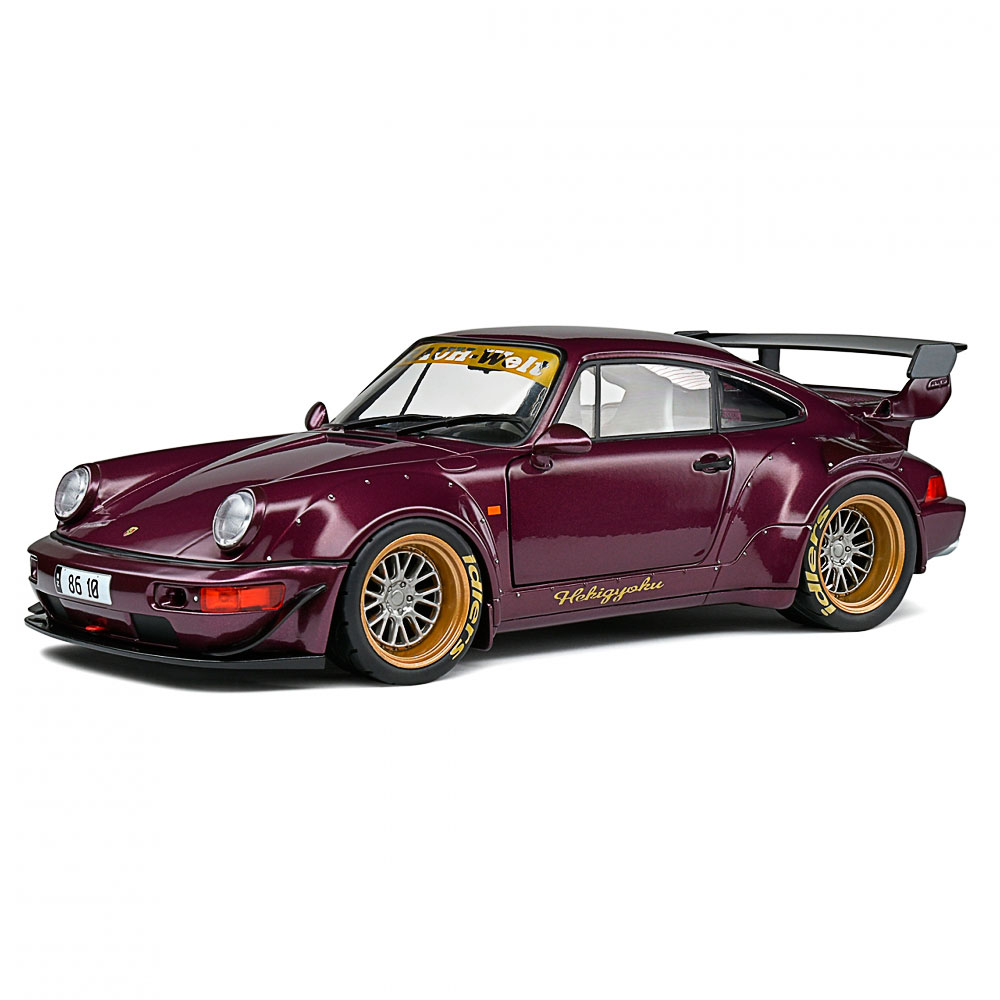 Solido, Porsche RWB HEKIGYOKU, rot,  1:18