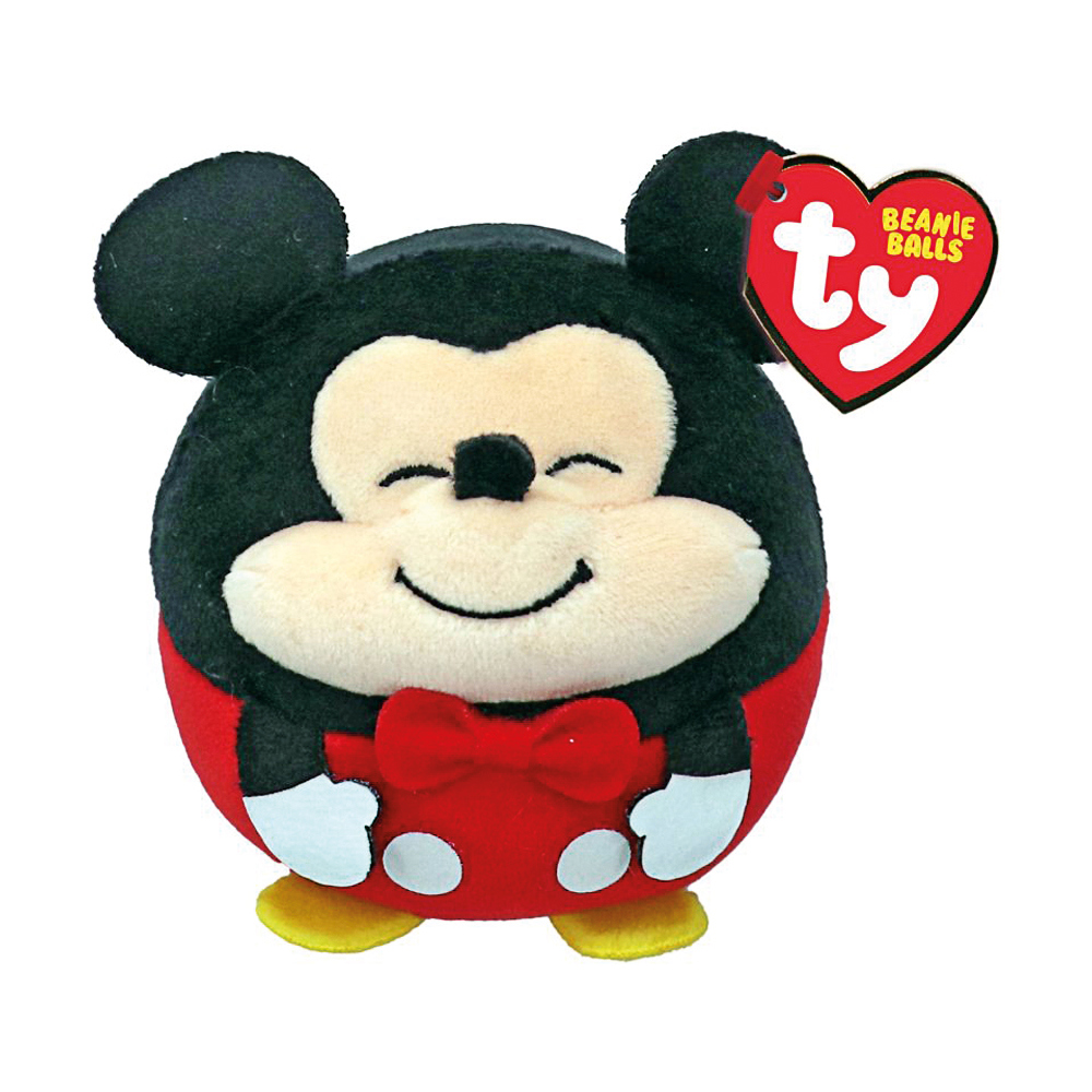 Ty Beanie Balls, Mickey Mouse, ca. 7cm