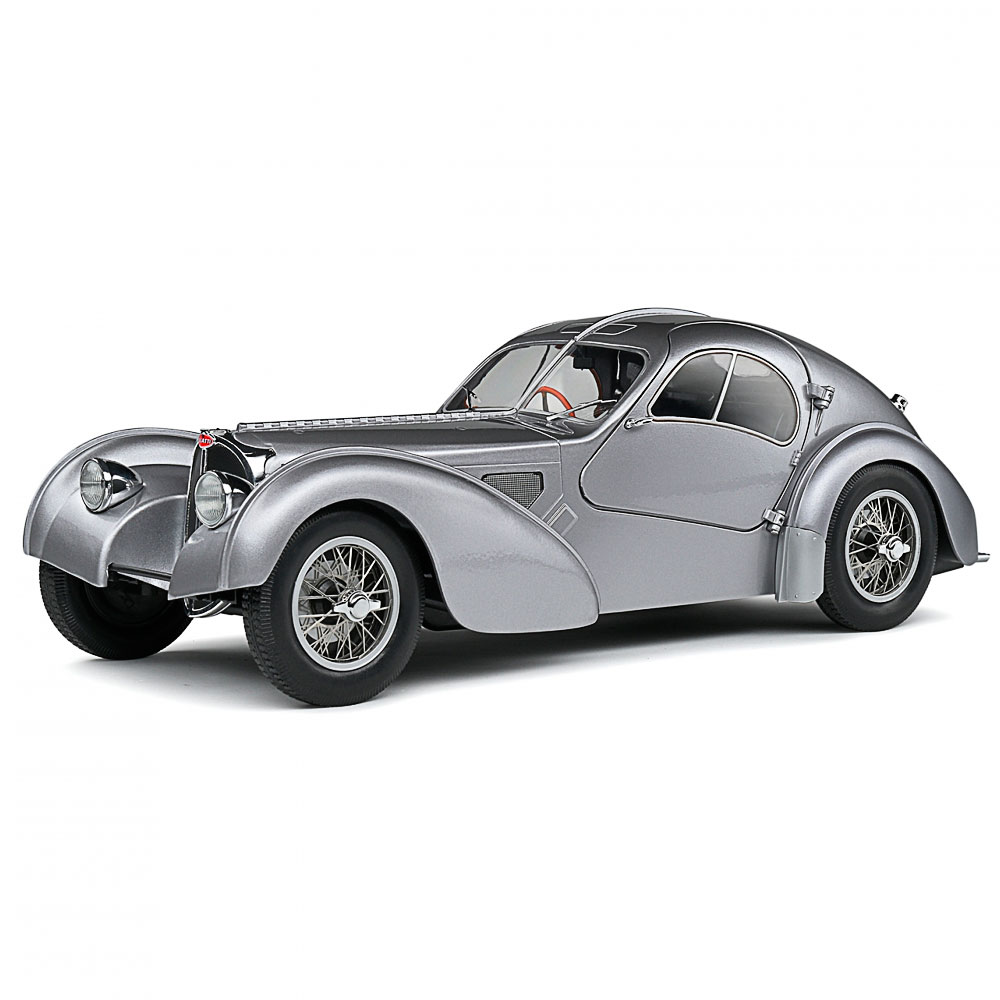 Solido, Bugatti Atlantic silber,  1:18